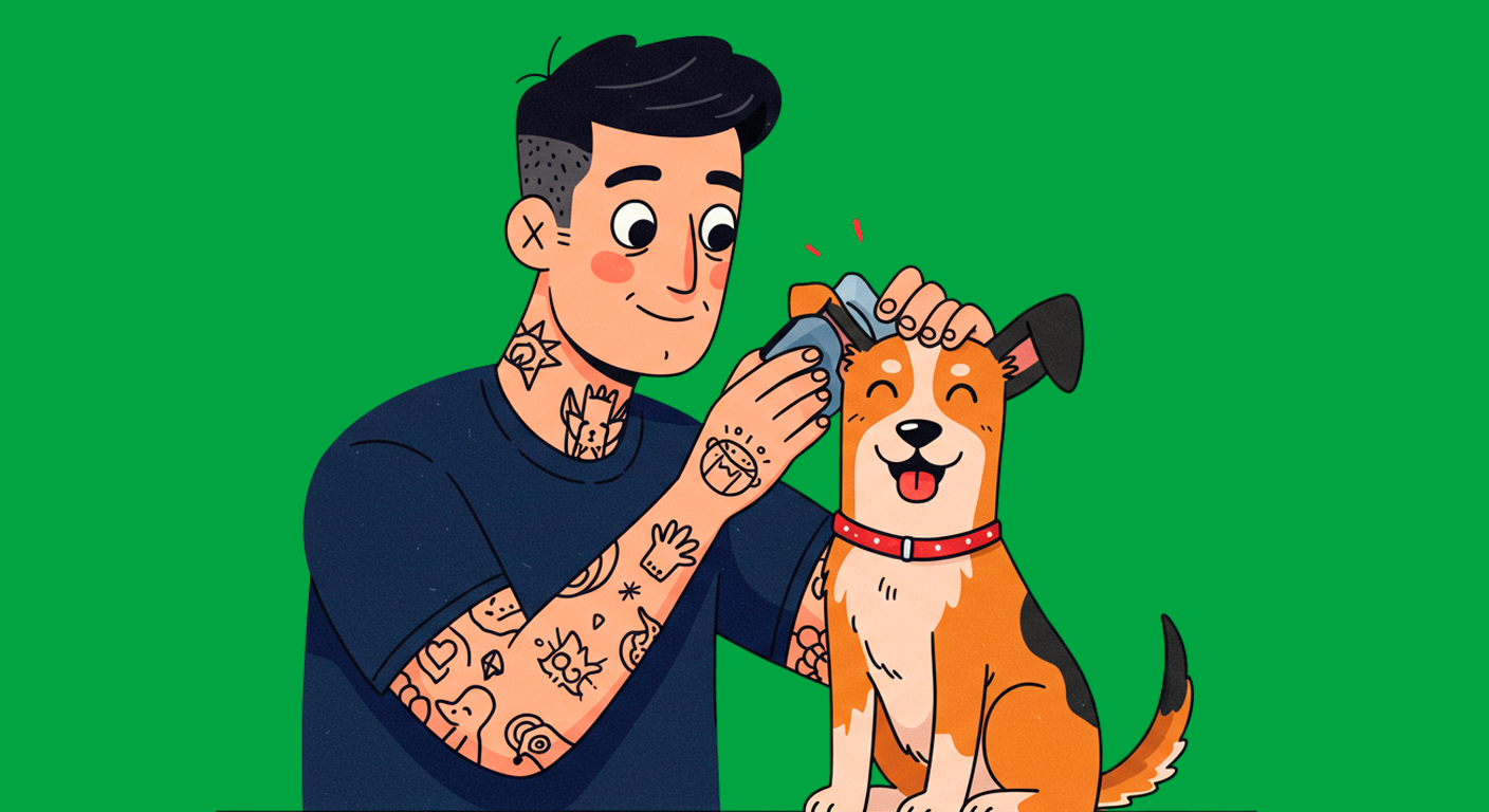 Limpieza de oídos para mascotas