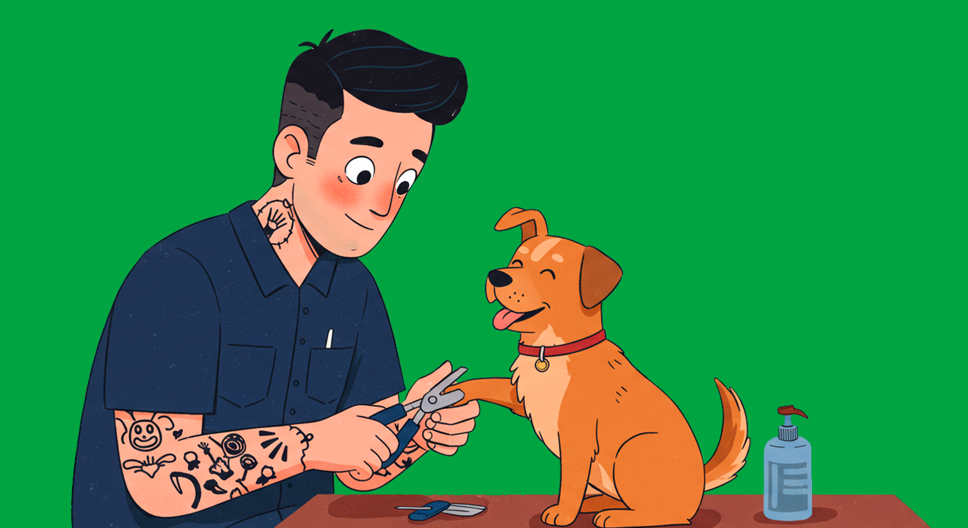 Corte de uñas para mascotas