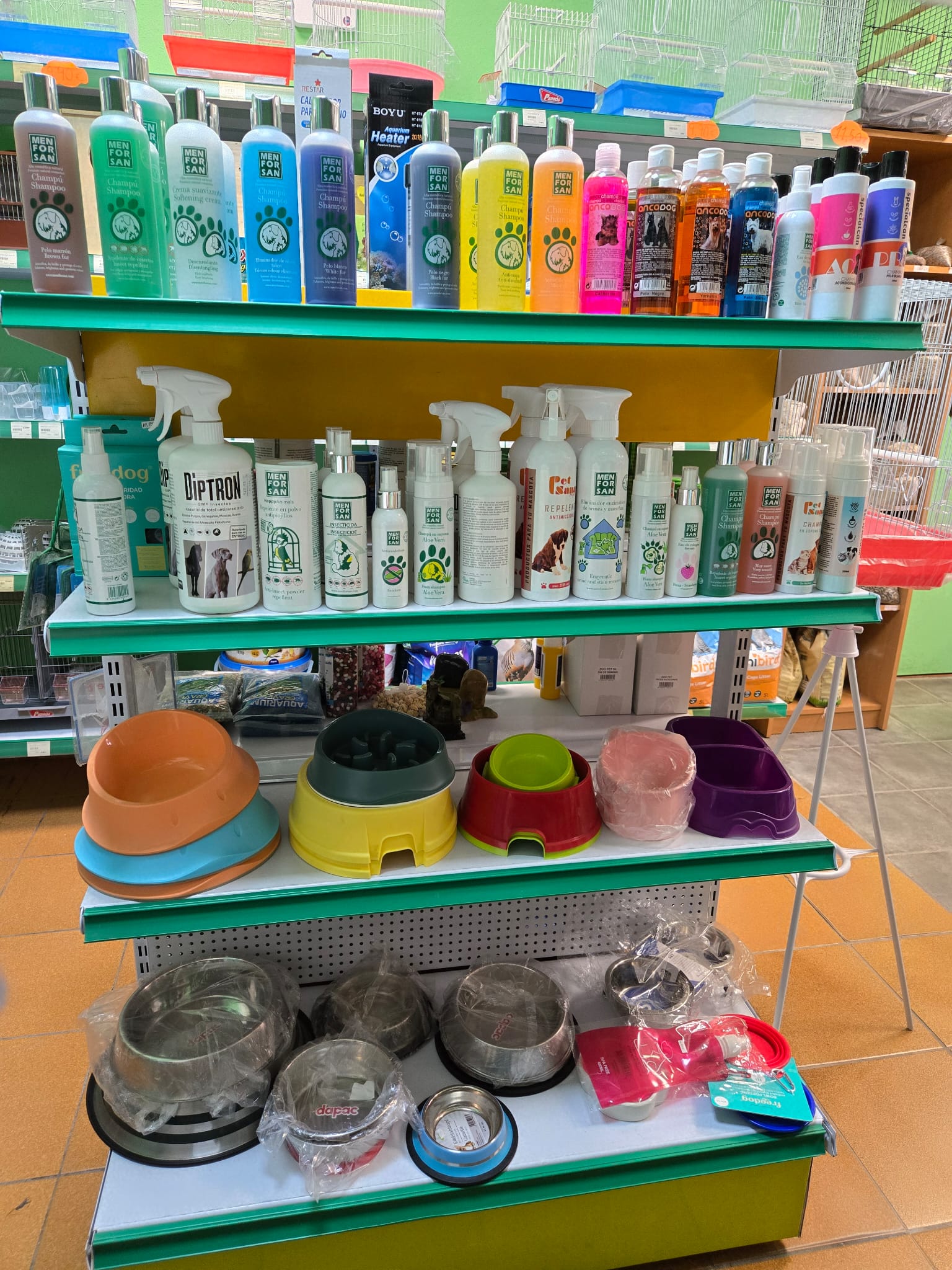 Vista tienda