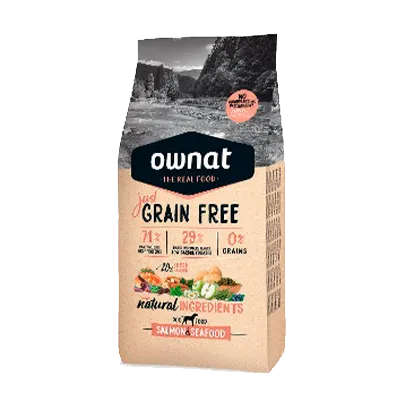 OWNAT GF JUST SALMON/SEAFOOD 3 KG