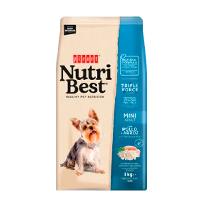 NUTRIBEST ADULT MINI POLLO/ARROZ 10 KG