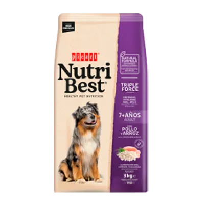 NUTRIBEST ADULT 7 + YEARS 3 KG