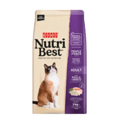 NUTRIBEST CAT ADULT POLLO/ARROZ 2 KG