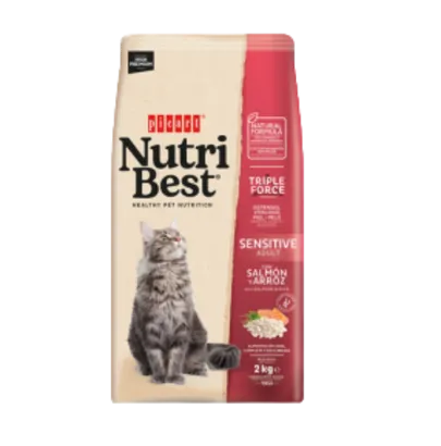 NUTRIBEST CAT ADULT SENSITIVE SALMON/SALMON 2K