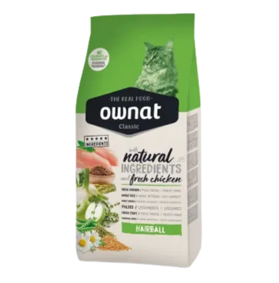 OWNAT CLASSIC HAIRBALL CAT 1.5 KG