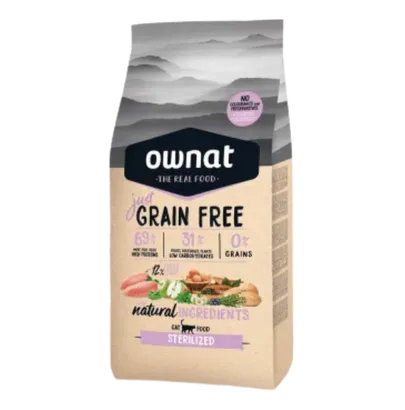 OWNAT JUST GF CAT STERILIZED  400 GR