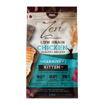 ZEN CAT LOW GRAIN KITTEN POLLO 3 KG