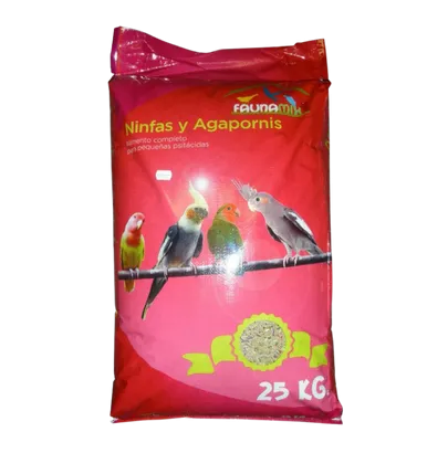 MIXTURA AGAPORNIS Y NINFAS 1KG