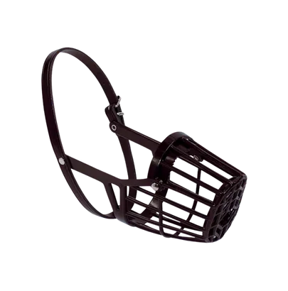 BOZAL PLÁSTICO NEGRO Nº6