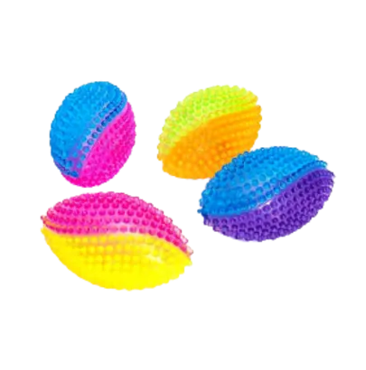 BALON RUGBY LUMINOSO LED 13 CM