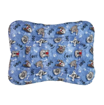 COLCHONETA HUESITO PERRITOS 120x80 CM