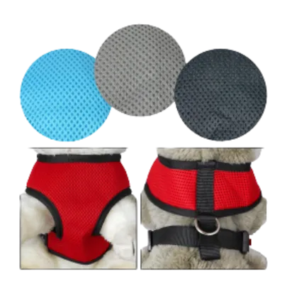 PETRAL MALLA LISA ROJO 35x40-55 CM