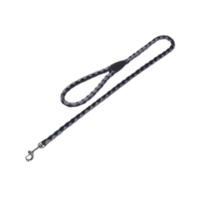 CORREA CORDA NEGRA/GRIS 18MM x 100CM