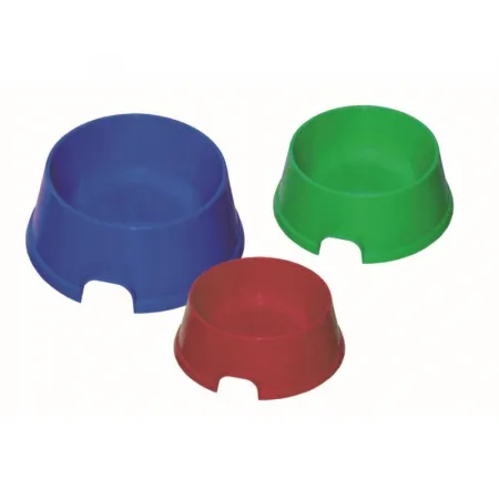 COMEDERO PLASTICO Nº 1 VERDE/AZUL