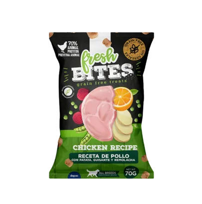 SNACK FRESH BITES GF POLLO 70 GR