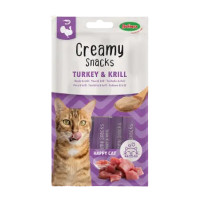 SNACK CREMOSO CON PAVO Y CAMARON 4x60 GR