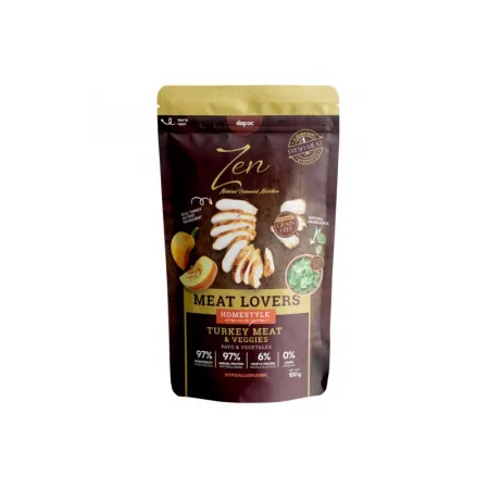 POUCHES ZEN PAVO 100 GR