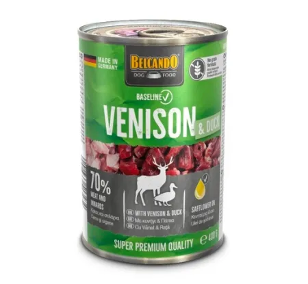 BELCANDO BASELINE GF VENADO/PATO 400 GR
