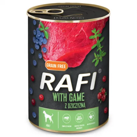 RAFI PATE GF CARNE DE VENADO/ARÁNDANOS 400 GR