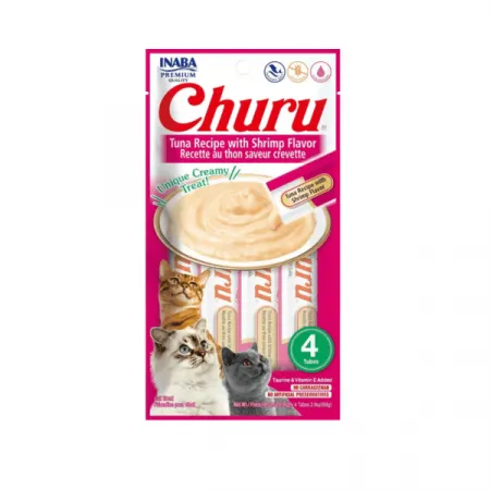 CHURU TUNA RECIPE WITH SHRIMP FLAVOR 14 GR